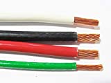 65' EA THHN THWN 6 AWG GAUGE BLACK WHITE RED COPPER WIRE + 65 10 AWG GREEN