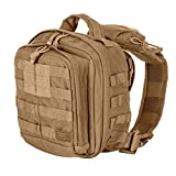 5.11 RUSH MOAB 6 Tactical Sling Pack Military Molle Backpack Bag, Style 56963, Black