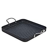 Curtis Stone Dura-Pan Nonstick 11 inches Grill Pan Black