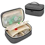 BAFASO Wearable Breast Pump Bag Compatible with Willow and Elvie Breast Pump, Case for Wearable Breast Pump and Extra Parts, Gray