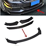 labwork Universal Car Front Bumper Lip Chin Spoiler Splitter Body Kit Carbon Fiber Style