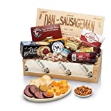 Dan the Sausageman's Favorite Gourmet Gift Basket -Featuring Dan's Original Sausage, Seabear Salmon, 100% Wisconsin Cheeses, and Dan's Sweet Hot Mustard