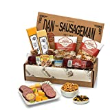 Dan the Sausageman's Mt. Rainier Gourmet Gift Basket -Featuring Dan's Summer Sausage, Wisconsin Cheeses, Dan's Sweet Hot Mustard and Seattle Truffles