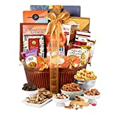 Broadway Basketeers Thinking of You Gourmet Gift Basket for Fathers Day, Birthday Gifts for Woman, Men, Thank You, Housewarming, Sympathy, Mothers Day