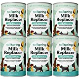 Tailspring Milk Replacer for Puppies, Liquid, Ready-to-Feed, Made with Whole Goat Milk 12 Fl oz (6 CT)