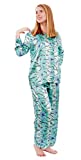 Up2date Fashion Women's Printed PJ Set in Choices, Style#PJF-14LargeUnderWaterLilies