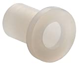 The Hillman Group 58068 0.312 O.D. Nylon Flanged Bushing, Numer- 1/4, 30-Pack,White