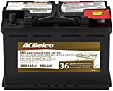 ACDelco Gold 48AGM 36 Month Warranty AGM BCI Group 48 Battery, Black