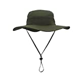 Fishing Hat Sun Hat UV Protection Wide Brim Cap for Men Women Boonie for Safari Beach Golf