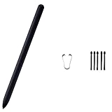 Galaxy Tab S7 Pen Replacement Pointer Stylus Pen for Samsung Galaxy Tab S7,Tab S7+ Plus,Tab S7 FE S Pen Stylus+ Tips/Nibs (Black Pen)