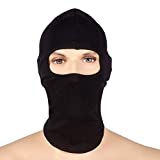 Texas FRC - Flame Resistant Balaclava Protective Face Masks - HRC 2-100% Cotton Lightweight - FRC Mask (Black)