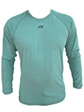 iFR Mens Flame-Resistant Layer 1 Performance Long Sleeve FR T-Shirt (Robins Egg Blue, X-Large)
