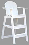 Lifeguard Chair 40" (Two Steps) White.