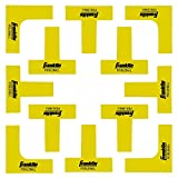 Franklin Sports Pickleball Court Marker Kit - Lines Marking Set with Tape Measure - Official Size Court Throw Down Markers