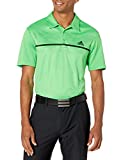 adidas Golf Men's Standard Primegreen Polo Shirt, Semi Screaming Green, M