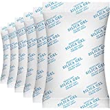 SurpOxyLoc 5 Gram(100Packs) Food Grade Silica Gel Packs Dessicant Packets for Moisture Control,Cobalt Chloride Free Moisture Absorbers for Food Storage