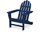 POLYWOOD AD4030NV Classic Adirondack Chair, Navy