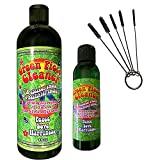 Green Piece Cleaner 16 oz - Free travel size - 4 Oz. and a Free Pipe Cleaner! The All Natural Glass Cleaner, Metal and Ceramic Water Pipe/Bubbler