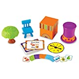 Learning Resources Fox In The Box Position Word Activity Set, Back to School Games, Classroom Games for Teachers, Phonics Game, Preschool, 65 Piece Set, Ages 3+