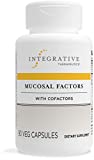 Integrative Therapeutics Mucosal Factors with Cofactors - with D-glucosamine, Lactobacillus and Turmeric - for Women and Men - Gluten Free - Dairy Free - Vegan - 90 Capsules