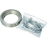 Breeze-4001 Make-A-Clamp Stainless Steel Hose Clamp System, 1 Kit Contains: 100 ft Band, 25 Adjustable Fasteners, 10 Band splices (Pack of 1)