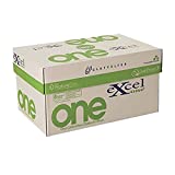 8.5 x 11 Excel One Carbonless Paper, 3 part Reverse (Bright White/Canary/Pink), 10 REAMS