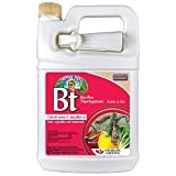 Bonide Captain Jack's Thuricide BT, 128 oz Ready-to-Use with Sprayer, Kills Worms and Caterpillars in Home Garden, For Organic Gardening
