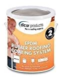 Dicor RPCRC1 White EPDM Rubber Roof Coating - 1 Gallon by Dicor