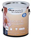 Dicor RP-FRC-1 Fiberglass RV Roof Coating System, White