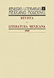 Revista de literatura mexicana, 1940 (Spanish Edition)