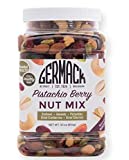 Germack Mix, Pistachio Berry Fruit Nut Snack, Dried Cherries and Cranberries, Cashews, Almonds, Pistachios, 30 Ounce