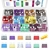 Car Fuses-140 PCS Standard Blade Car Fuse Assortment Kit, Automotive Fuses Replacement(2A 3A 5A 7.5A 10A 15A 20A 25A 30A 35A 40AMP) for RV Camper Auto Motorcycle Truck ATV UTV Car Boat Marine