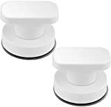 DDSKY 2 Pack Strong Suction Cup Drawer Glass Mirror Wall Tile Handle Bathroom Bathroom Door Handle Glass Door Handle Suction Handle and Handle