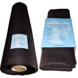 Super Geotextile 4, 6, 8 oz Non Woven Fabric for Landscaping, French Drains, Underlayment, Erosion Control, Construction Projects - 6 oz (4X100)