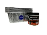Blackstone BBQ Seasoning & ThisNThat Drip Pan Insert Bundle (Griddle Seasoning Conditioner/Grease Liners)