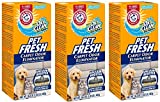 Arm & Hammer Pet Fresh Carpet Odor Eliminator Plus Oxi Clean Dirt Fighters (Pack of 3), 48.9 Ounce
