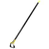 PoPoHoser Hoe Garden Tool, 6FT Garden Hoes for Weeding Long Handle Heavy Duty Stirrup Hoe for Weeding and Loosening Soil