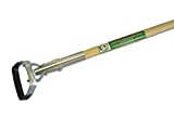 Forgecraft USA Hula Hoe, Scuffle Hoe with Long Wood Handle