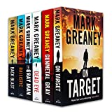 Mark Greaney Gray Man Trilogy 6 Books Collection Set (Back Blast, Dead Eye, On Target, Ballistic, The Gray Man, Gunmetal Gray)