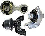 ENA Front Engine and Trans Motor Mount Set of 3 Compatible with Ford Mercury 2006 2007 2008 2009 Fusion Milan 2.3L 3.0L Replacement for A5473 A5381 A5474