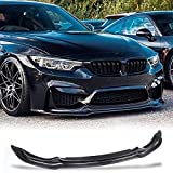 MCARCAR KIT Carbon Fiber Front Bumper Lip for BMW F80 M3 F82 F83 M4 2014-2019 Front Lip Chin Spoiler Splitter Protector Factory Outlet (Style A)