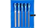 Pferd 542WR250H2 Type Cut 2 Machinist's File Set, Multi-Colour, 250 mm, Set of 5 Pieces