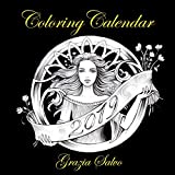 Coloring Calendar 2019 by Grazia Salvo