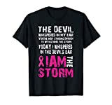 I am the storm Breast cancer awareness T-Shirt