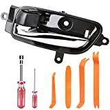 RISTOW Driver Side Inside Interior Door Handle Front Rear Left with Repair Kit for 2013-2017 Nissan Altima Pathfinder, 2015-2017 Nissan Titan, 2016-2017 Titan XD, 2015-2017 Nissan Murano