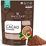 Navitas Organics Organic Cacao Powder, Non-GMO, Fair Trade, Gluten-Free, 24 Ounce