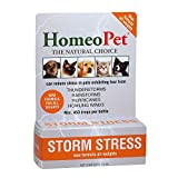 HomeoPet Storm Stress, Storm Anxiety Relief for Dogs, Cats, and Other Small Animals, 15 Milliliters