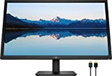 HP Newest 28-inch 4K UHD (3840 x 2160) LED Monitor, AMD FreeSync, 1ms, HDMI, DisplayPort, Low Blue Light, Wall Mountable, NLY HDMI Cable, Black