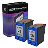 Speedy Inks Remanufactured Ink Cartridge Replacement for HP 28 (Tri-Color, 2-Pack)