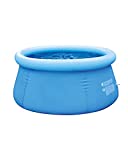Inflatable Swimming Pool, Round 6ft X 29in Water Piscina for Family Outdoor Backyard or Garden, Fordable Easy Set Above Ground Waterpool for Kids, Adult and Pet